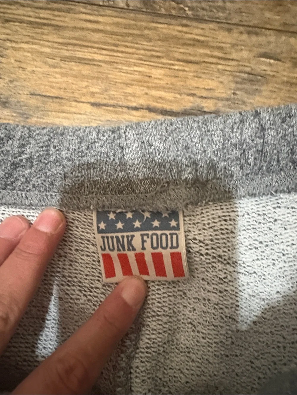 Junk Food Clothing soft gray